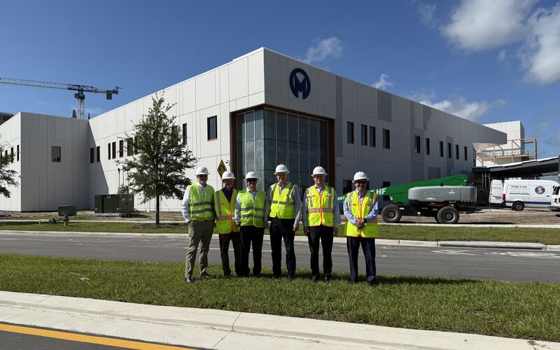 Wilton Simpson and Jason Weida visit Speros in July 2025