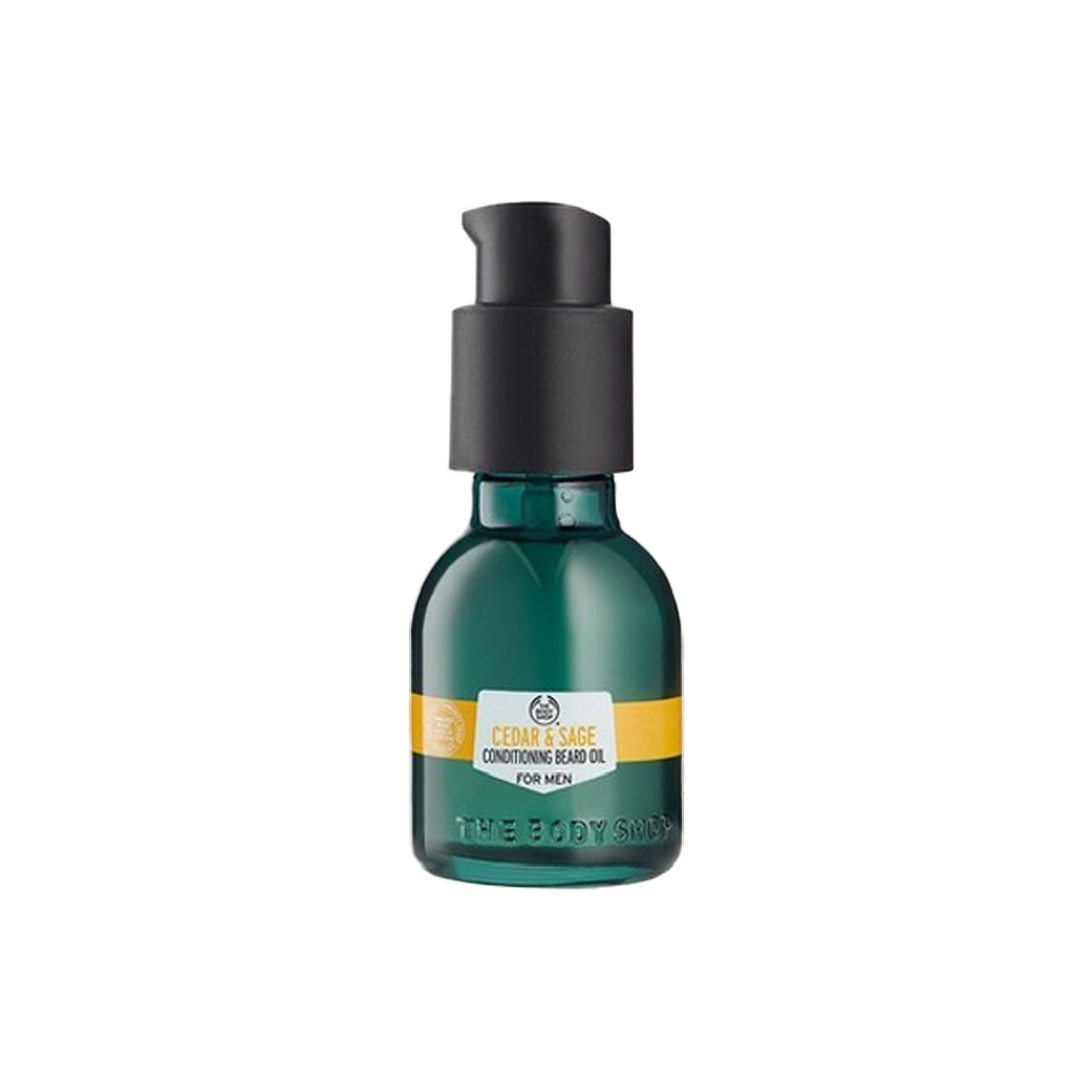 THE BODY SHOP - CEDAR AND SAGE BEARD OIL