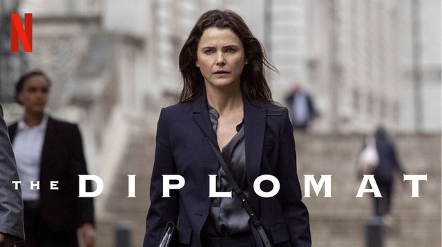 The Diplomat Netflix poster featuring Keri Russell as Kate Wyler