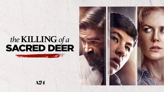 The Killing of a Sacred Deer A24 movie