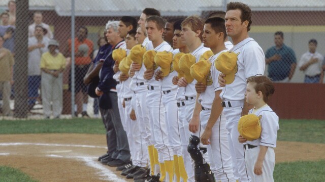 The Rookie baseball movie starring Dennis Quaid