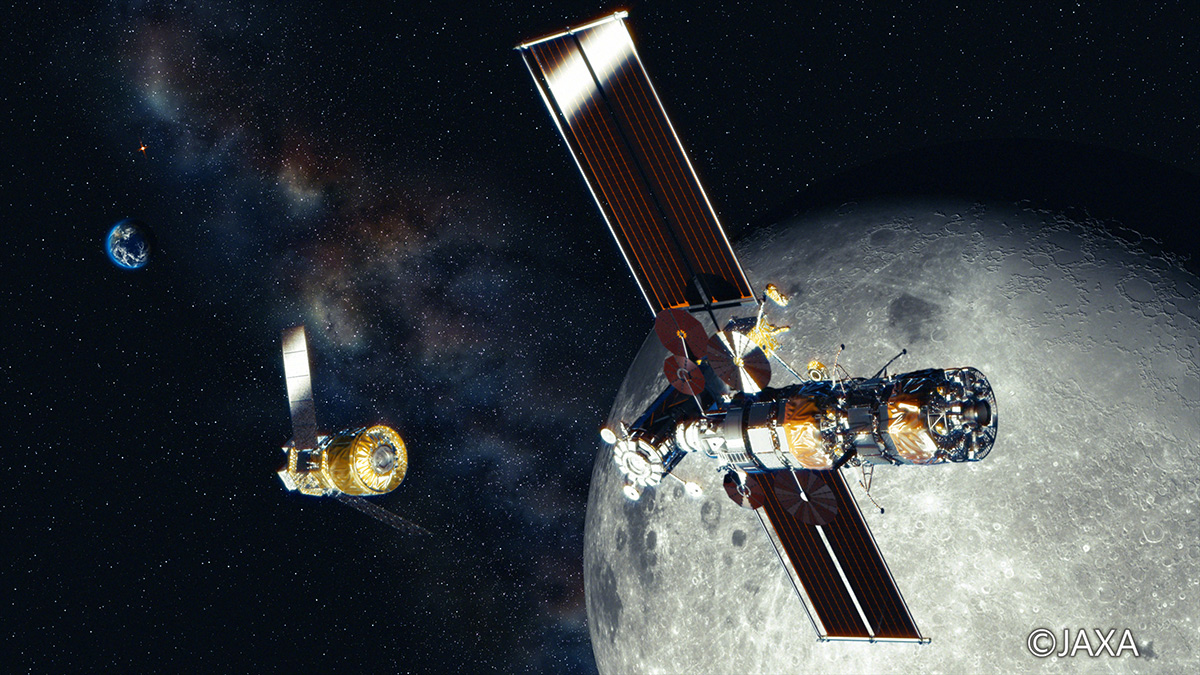 Developing space stations is an important step in man’s eventual return to the Moon