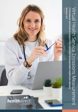 Virtual Health Emissions Report 2026 PDF cover