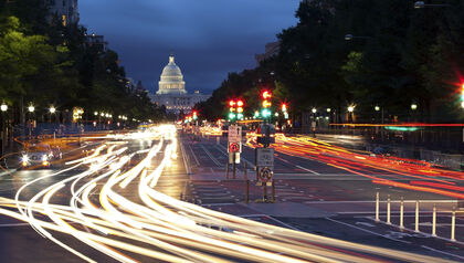 Washington DC Long Exposure Capitol Building