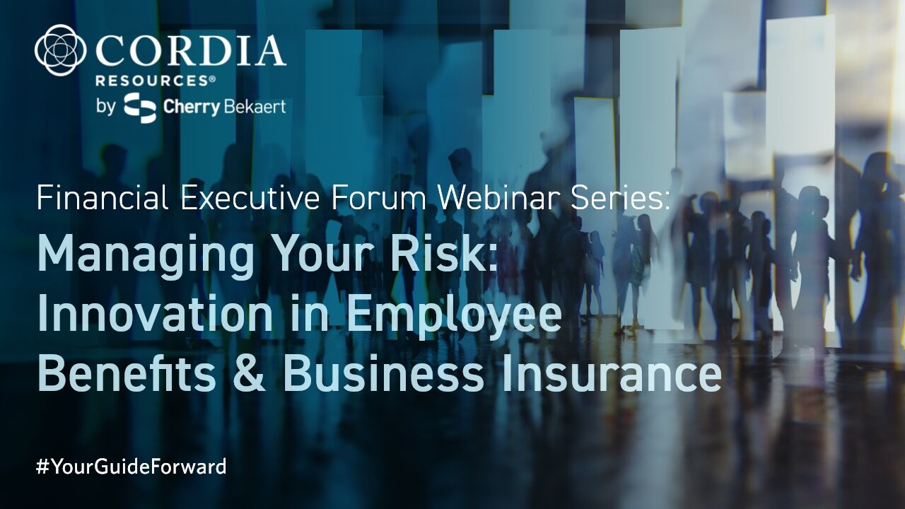 Financial Executive Forum Webinar Series: Managing Your Risk Youtube Poster