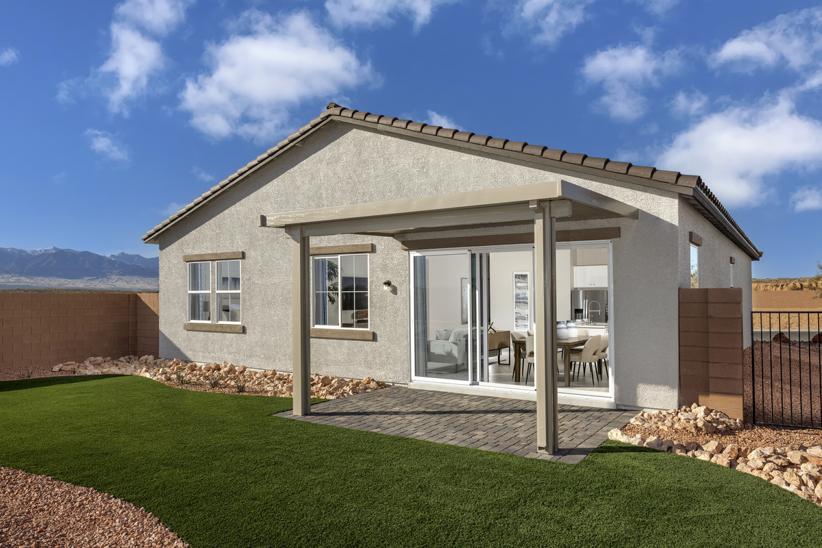 spacious backyard with patio cover