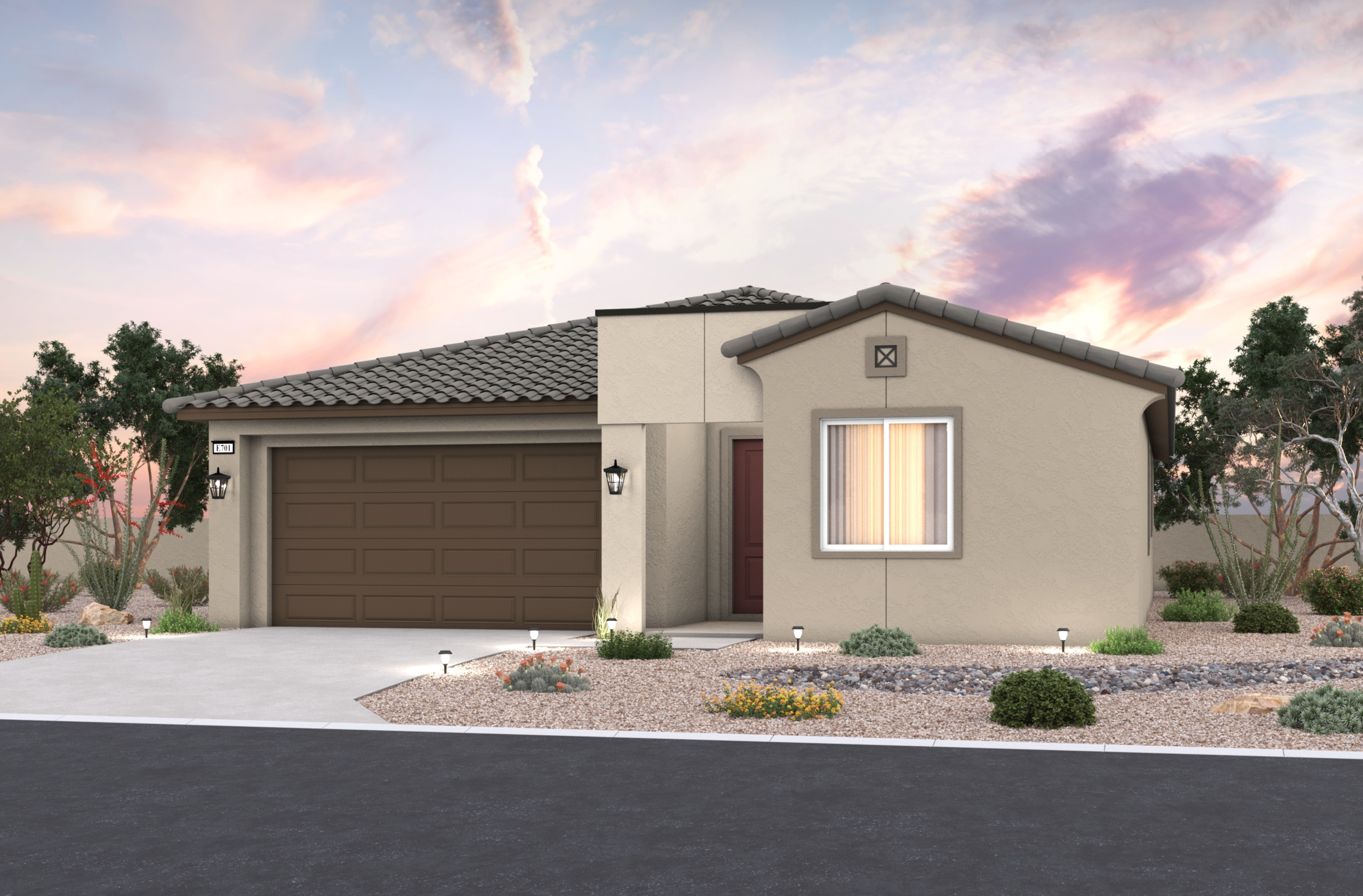 Willow Spanish Colonial Elevation