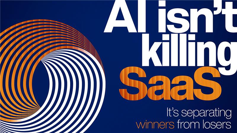 Image card with text for SaaS