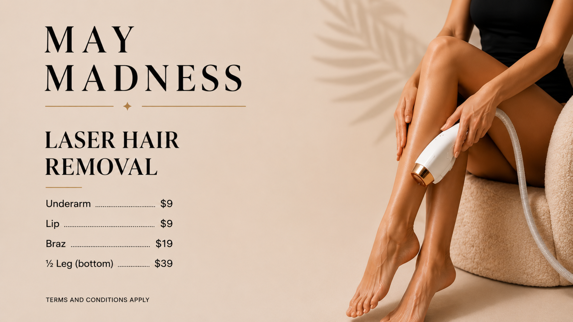 Beauty at the Towers May Madness offers