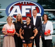 Coates teams up with AFLW & A-League Women's Squads for 2023