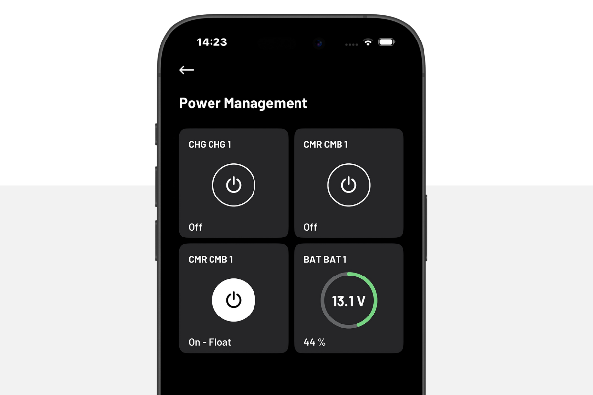 czone 360 mobile app screen