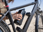 Changing the battery on an electric bike