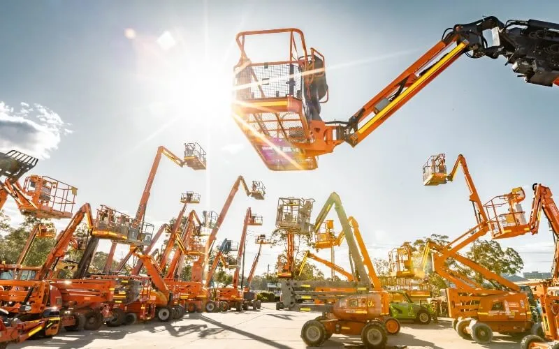 Elevated work platforms