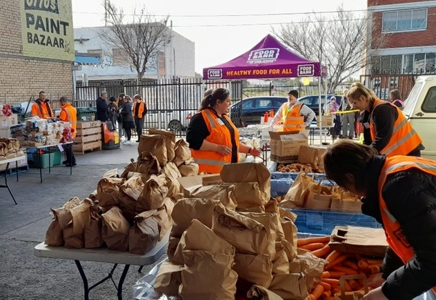Foodbank volunteering