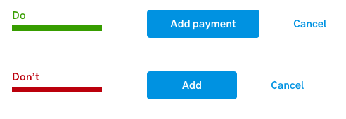 Do and don´t - form