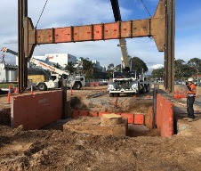Degraded manhole upgraded in live wastewater environment