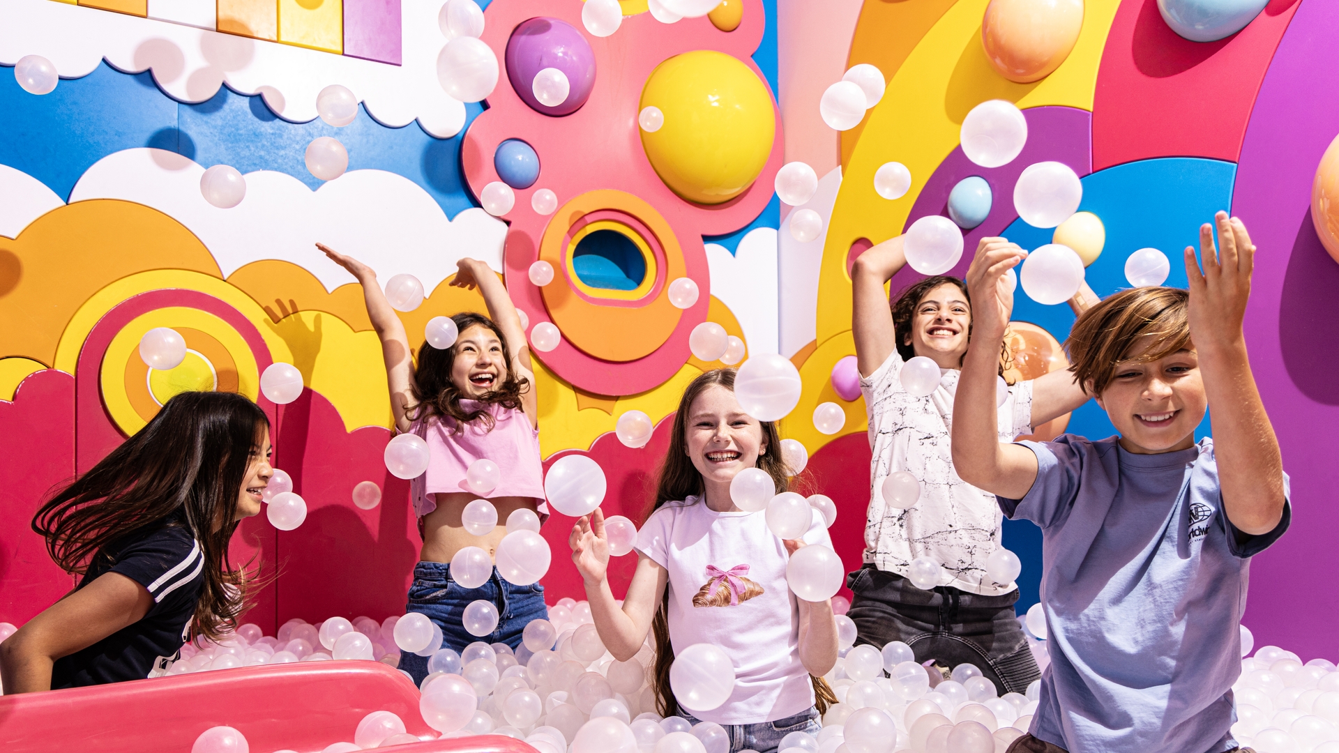 Hijinx Hotel challenge rooms with puzzles, targets, ball pits and surprises