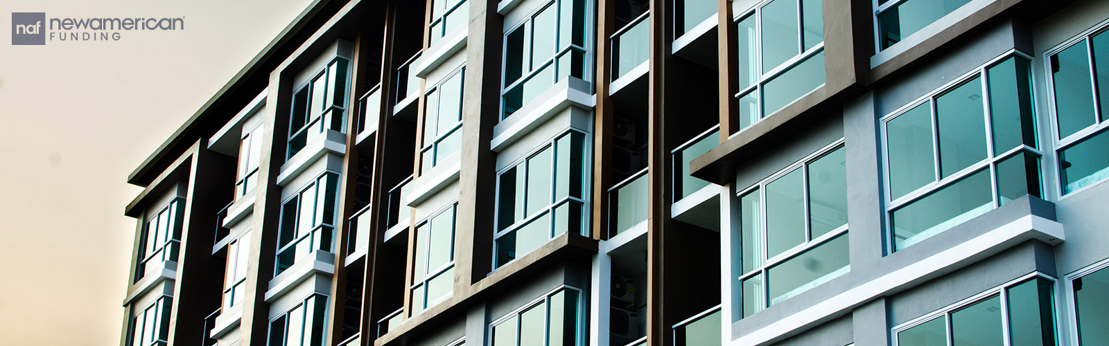 The front of a condo building