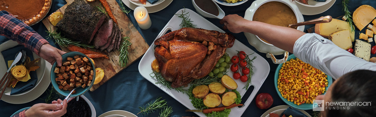 thanksgiving spread