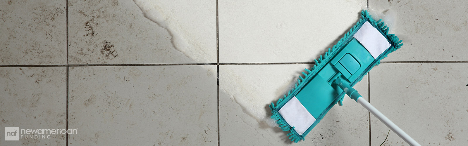 clean floor tiles