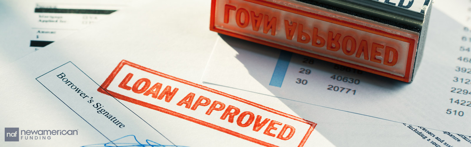 loan approval stamp