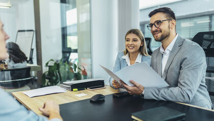 Human Resource team Talking