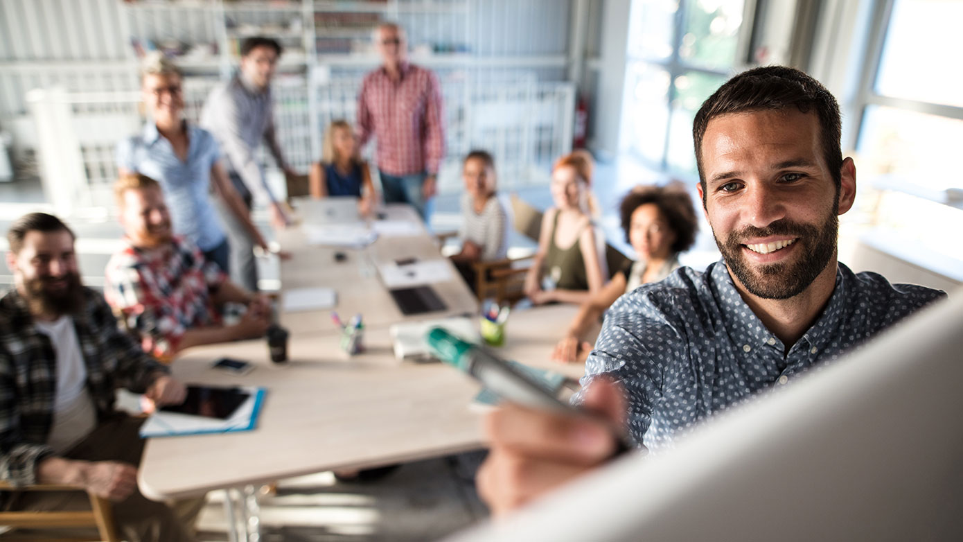 imagecard_product-training.jpg Classroom of people receiving training