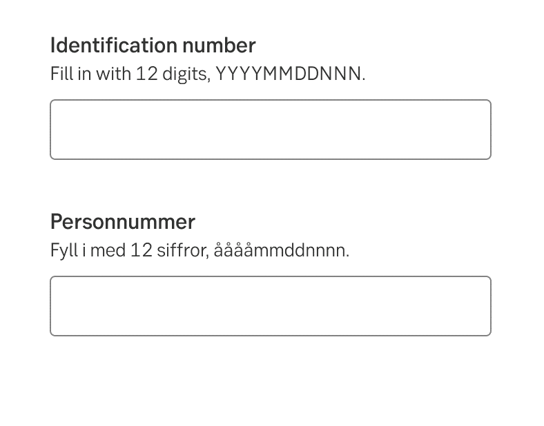 Placeholder text example