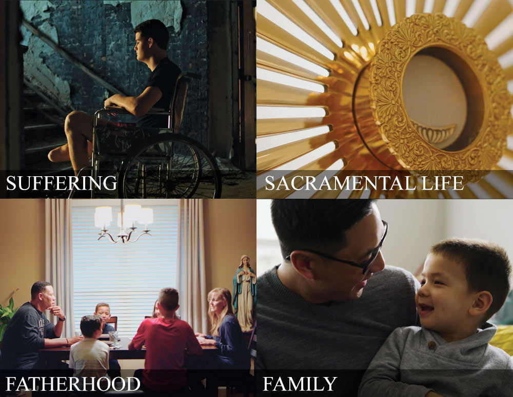 SUFFERING, SACRAMENTAL LIFE, FATHERHOOD, FAMILY
