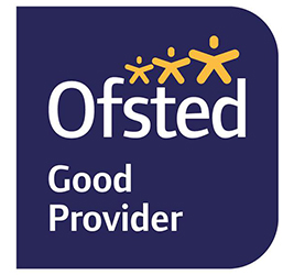 Logo with text: Ofsted Good Provider