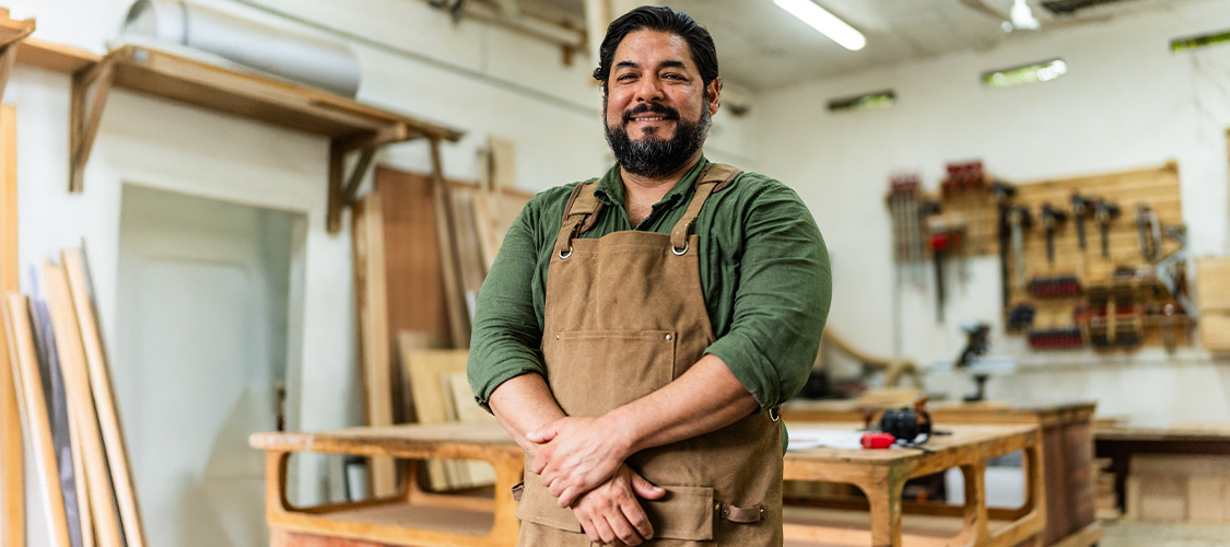 A small-business owner