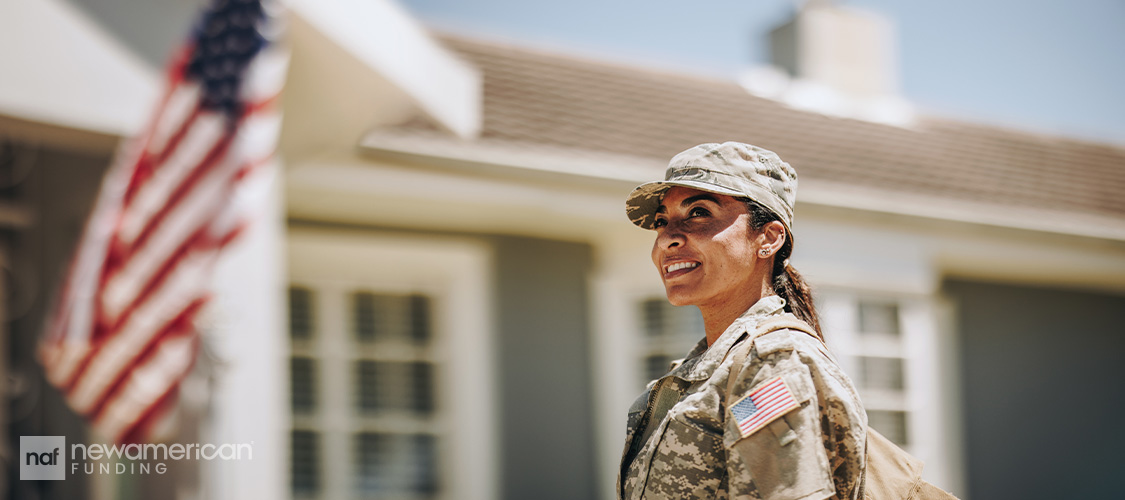 Someone in military uniform