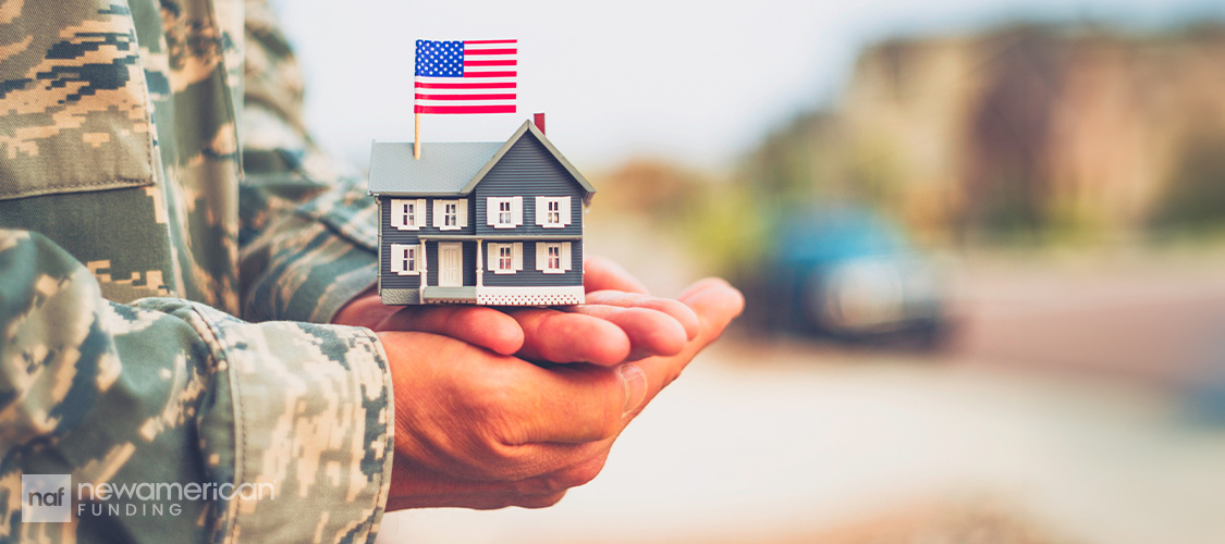 Veteran holding house