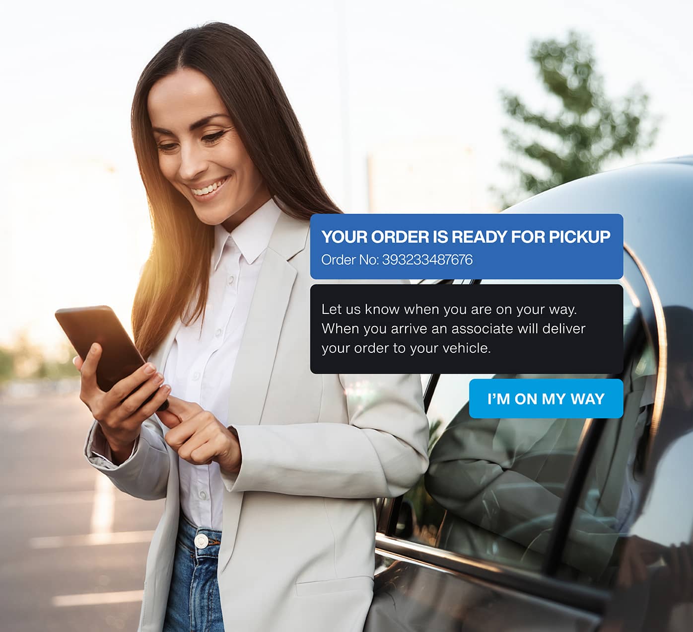 Consumer with mobile device