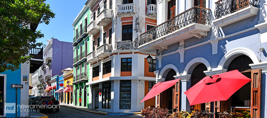 An urban neighborhood in Puerto Rico