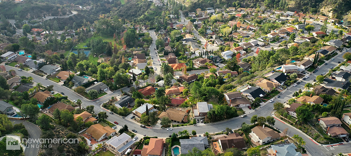 California residential neighborhood