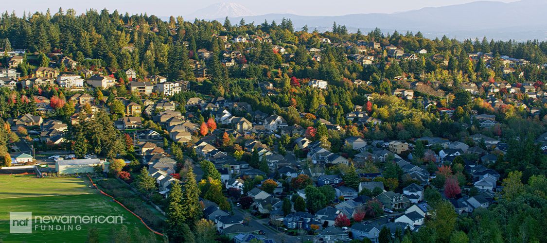 Oregon residential neighborhood