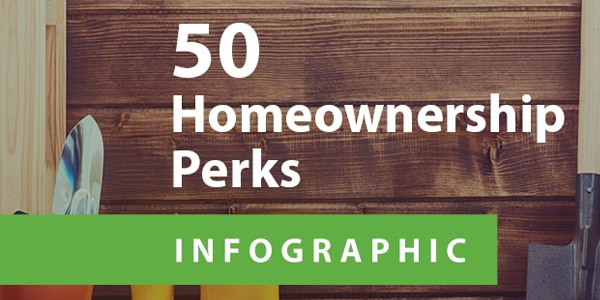 50 homeownership perks infographic