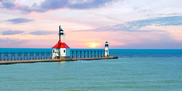 Michigan shoreline