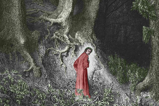 Dante wanders lost and alone