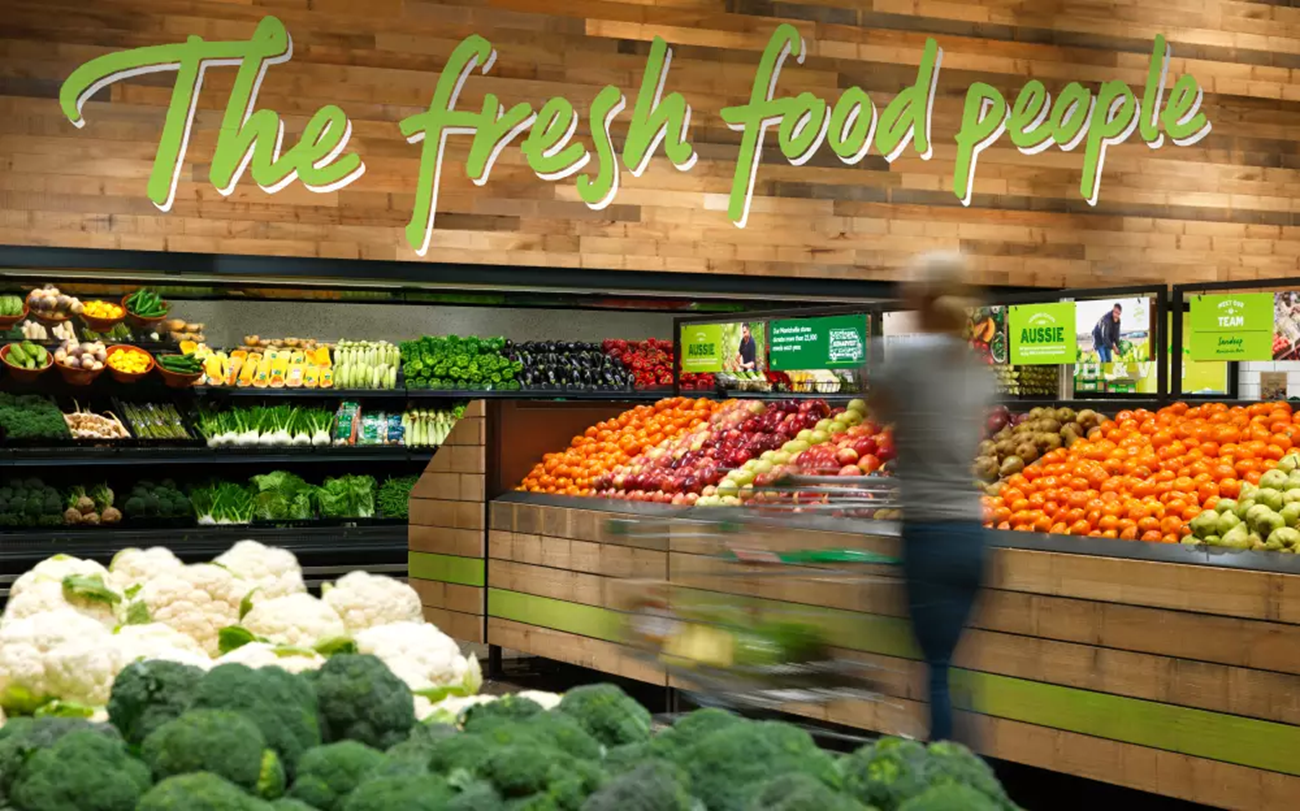 woolworths fresh food area