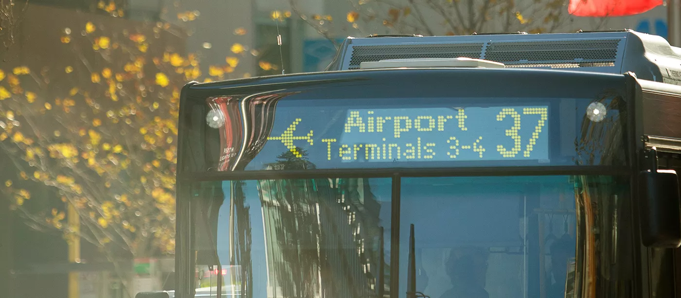 A Transperth Airport bus