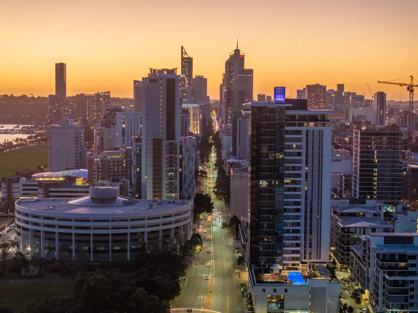 City skyline